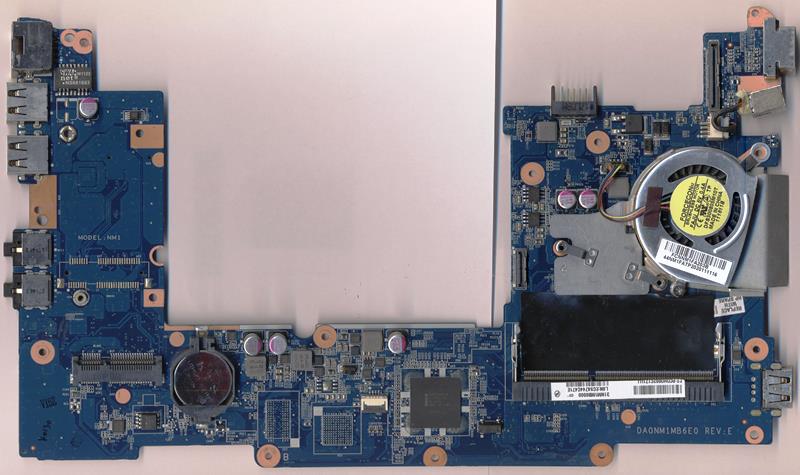 Материнская плата для ноутбука HP Mini 110-3864er QUANTA DAONM1MB6EO REV:E