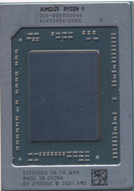 AMD Ryzen 9 6900HX (FP7)Mobile processor - 100-000000544 снятые, проверенные