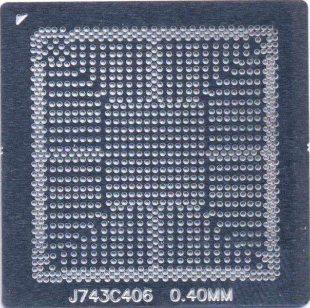 Трафарет прямого нагрева для SR3RZ (Intel Mobile Pentium N5000)