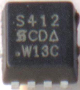 Транзистор SiS412DN-T1-GE N-Channel 30-V