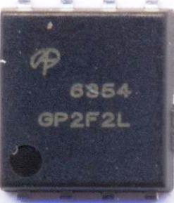 Микросхема AON6354 N-Channel MOSFET 30V 83A DFN5x6