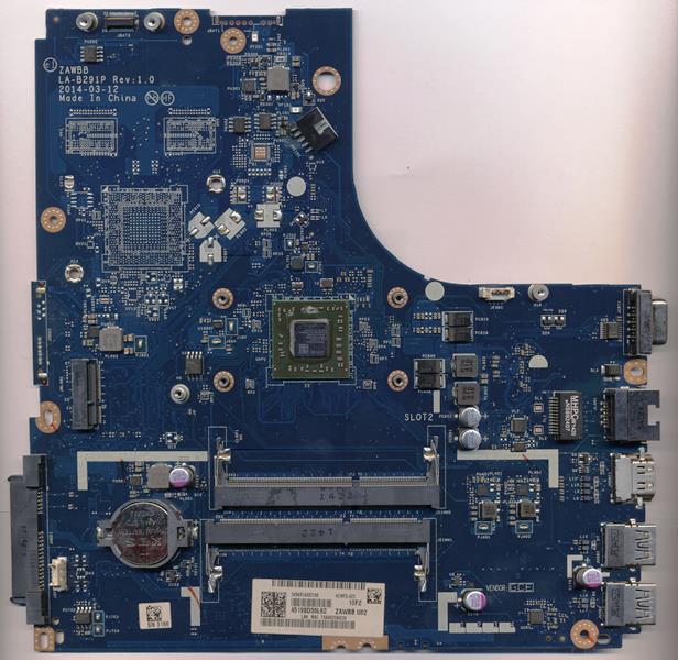 ZAWBB LA-B291P Rev:1.0 б.у. рабочая