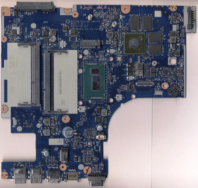 ACLUA/ACLUB UMA NM-A273 (Intel Pentium 3558U) Rev:1.0 б.у. рабочая