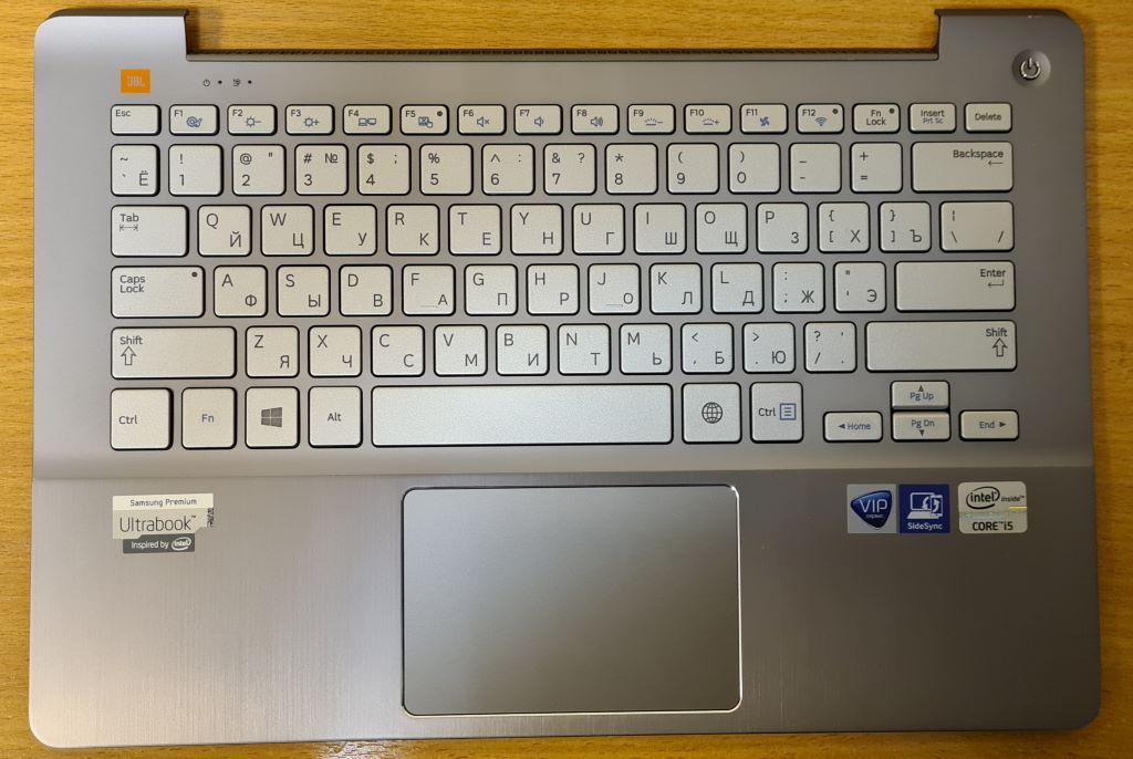 Топкейс для ноутбука Samsung 730U3E, NP730U3E-K02RU BA75-04600C, с подсветкой
