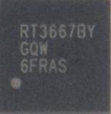 RT3667BY Dual-Output PWM Controller for AMD SVI2 CPU Power Supply восстановленный