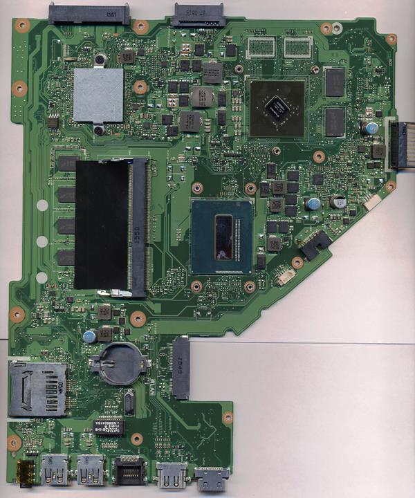 Материнская плата для ноутбука Asus X550JX SR1Q8 (Intel Core i7-4720HQ) N16S-GM-B-A2