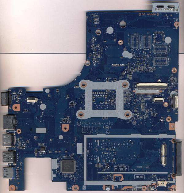 ACLUA/ACLUB UMA NM-A273 (Intel Pentium 3558U) Rev:1.0 б.у. рабочая