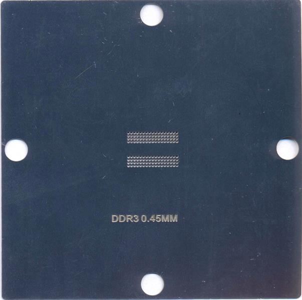 Трафарет 80x80 для DDR3