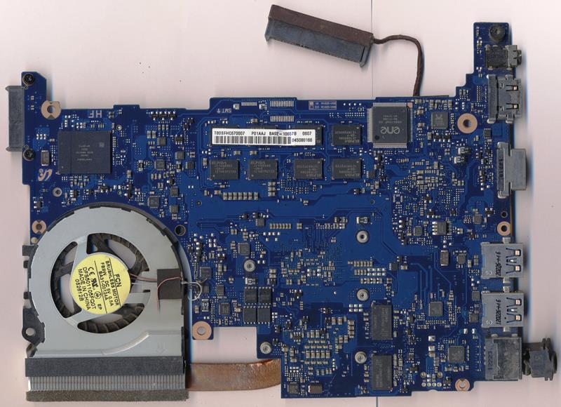 Материнская плата Samsung np530 SR0CW (Intel Core i3-2377M) lotus 14r BA92-10657B рабочая 