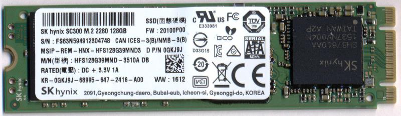 SSD Hynix SC300 M2 128Gb SATA