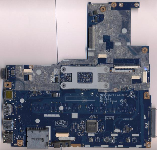 ZIWBO/B1/EO LA-B102P SR1W2 (Intel Mobile Pentium N3530) Rev:1.0 б.у