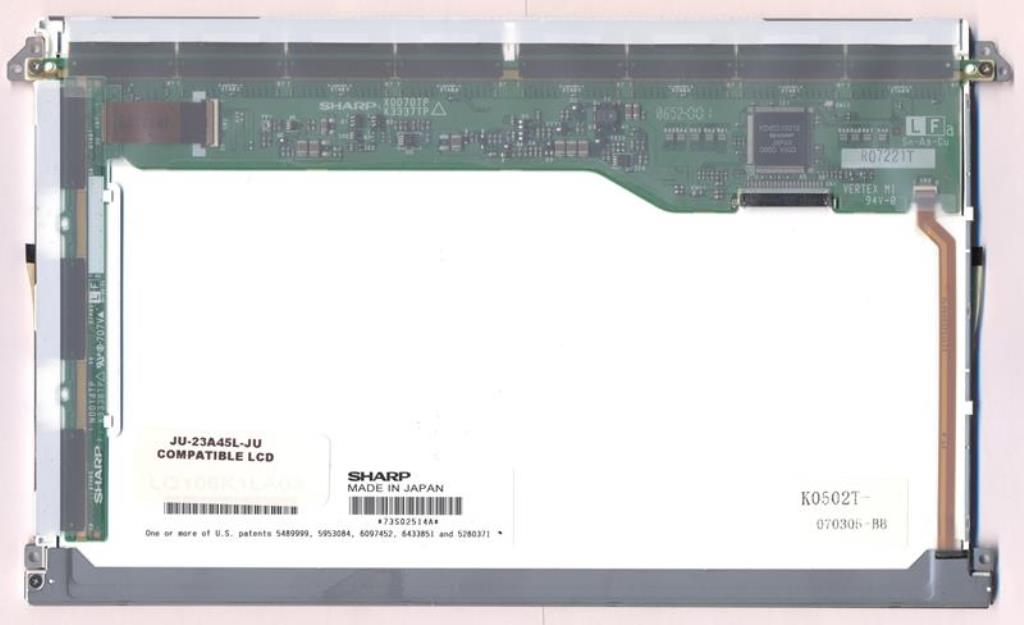 Матрица  Sharp LQ106K1LA03 1280(RGB)×768, WXGA  LVDS  20 pins 