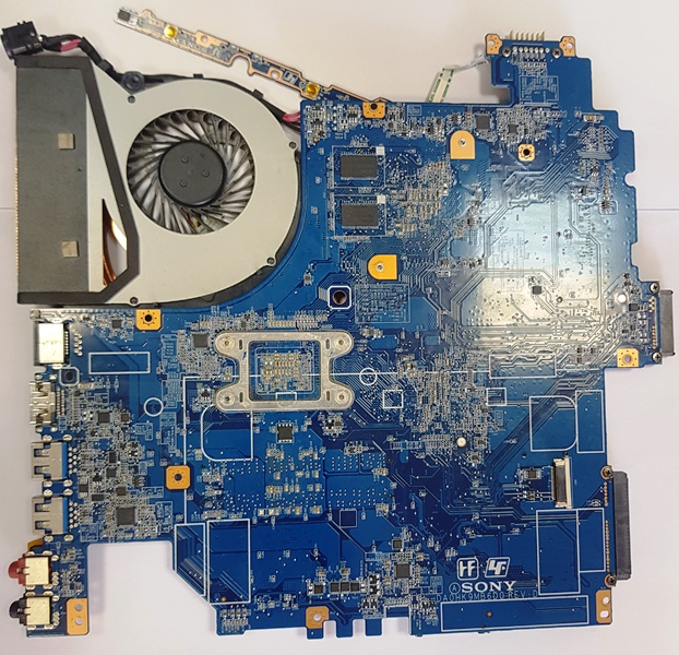 Материнская плата для ноутбука Sony DA0HK9MB6D0 REV:D рабочая