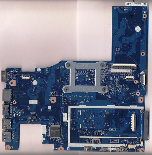 ACLU1/ACLU2 UMA NM-A272 Rev:1.0 (Intel Celeron 2957U) б.у рабочая