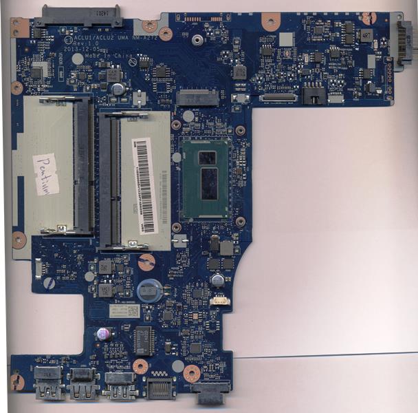 ACLU1/ACLU2 UMA NM-A272 Rev:1.0 (Intel Pentium 3558U ) б.у рабочая