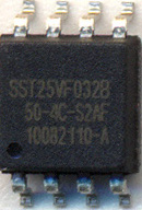 SST25VF032B,SO-8 32 Mbit SPI Serial Flash