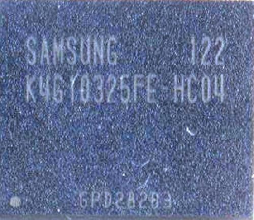 K4G10325FE-HC04 восстановленный