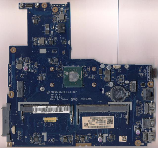 ZIWBO/B1/EO LA-B102P SR1W2 (Intel Mobile Pentium N3530) Rev:1.0 б.у