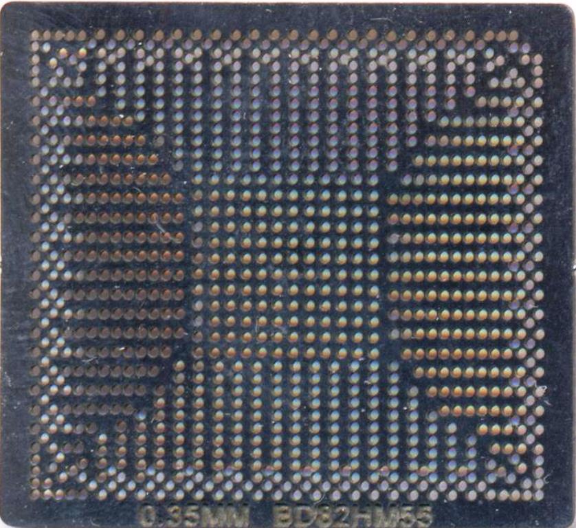 Трафарет прямого нагрева для INTEL BD82HM55 SLGZS 