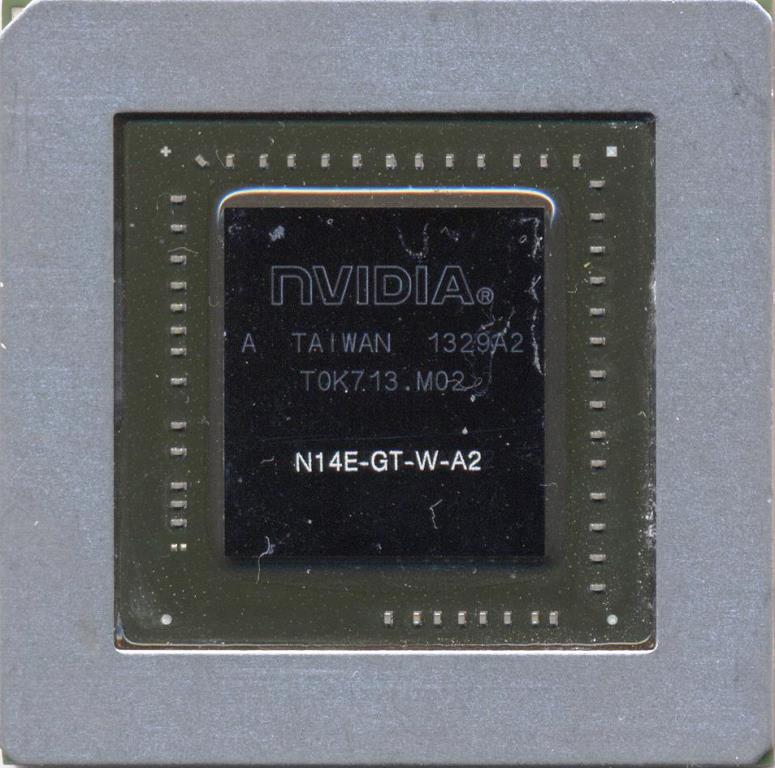 NVIDIA GeForce N14E-GT-W-A2 снятые