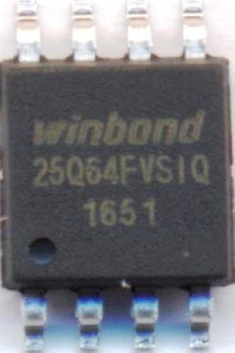 W25Q64FVSIQ 3V 64M-BIT SERIAL FLASH MEMORY WITH DUAL/QUAD SPI & QPI