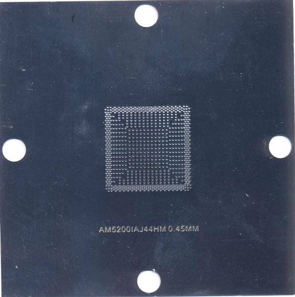 Трафарет 80x80 для AM5200 , AM500