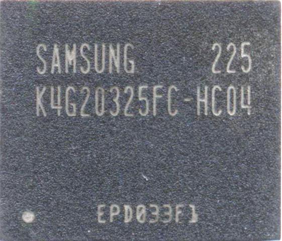 K4G20325FC-HC04 восстановленная